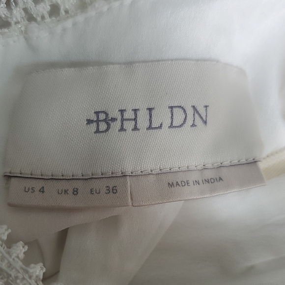 BHLDN White Long Sleeve Lace Wedding Dress Or Any Occassion - Picture 13 of 13